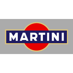 MARTINI  Sticker vinyle laminé