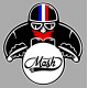 MASH Biker Sticker vinyle laminé