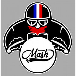 MASH Biker Sticker vinyle laminé