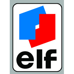 ELF  Sticker vinyle laminé