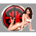 KREIDLER Sexy Pin Up Right laminated decal