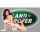 LAND-ROVER Sexy Pin Up Left laminated decal