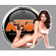 KTM Sexy Pin Up Right laminated decal