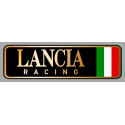 LANCIA RACING right laminated decal