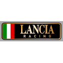 LANCIA RACING left laminated decal