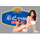 ROTHMANS Sexy Pin Up Right laminated decal