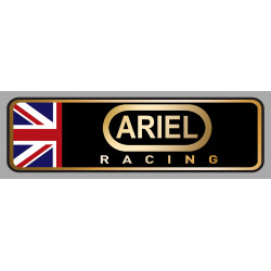 ARIEL RACING Sticker gauche vinyle laminé