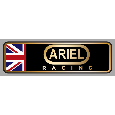 ARIEL RACING left laminated decal