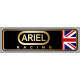 ARIEL RACING Sticker droit vinyle laminé