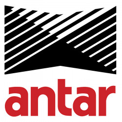 ANTAR Sticker vinyle laminé