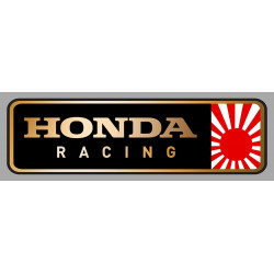 HONDA RACING right laminated decal