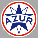 AZUR laminated decal