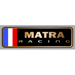 MATRA RACING left laminated decal