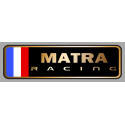 MATRA RACING Sticker gauche vinyle laminé