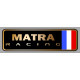 MATRA RACING Sticker droit vinyle laminé