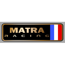 MATRA RACING right laminated decal