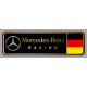 MERCEDES RACING right laminated decal
