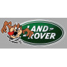 LAND ROVER TAZ  Left  laminated  decal