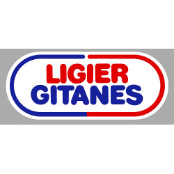 LIGIER GITANES Laminated decal