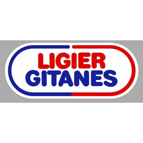 LIGIER GITANES Laminated decal