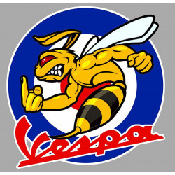 VESPA Left Bee laminated decal