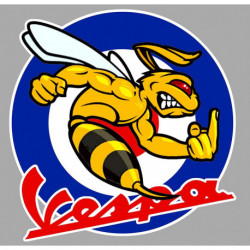 VESPA Right Bee laminated decal