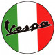 VESPA " I " laminated decal