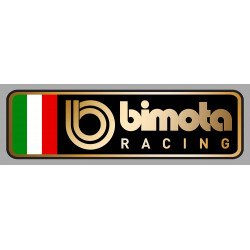 BIMOTA RACING Sticker gauche vinyle laminé