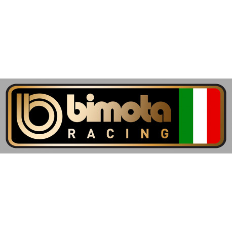 BIMOTA RACING Sticker droit vinyle laminé