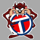 TALBOT TAZ Laminated decal