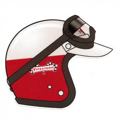 Lorenzo BANDINI  Helmet  sticker droit vinyle laminé