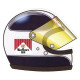 Jean Pierre BELTOISE  Helmet  sticker droit vinyle laminé