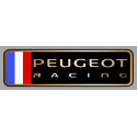 PEUGEOT RACING Sticker gauche vinyle laminé