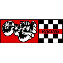 GOTTI Racing laminated decal