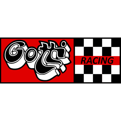 GOTTI Racing laminated decal