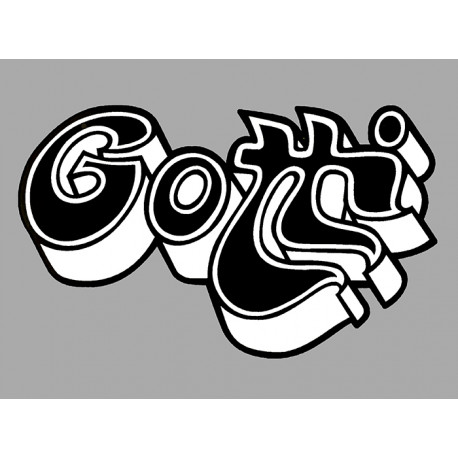 GOTTI Sticker vinyle laminé