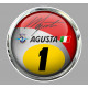 Giacomo AGOSTINI  laminated decal