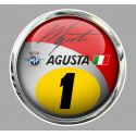 Giacomo AGOSTINI  laminated decal