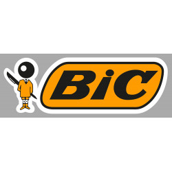 BIC laminated decal