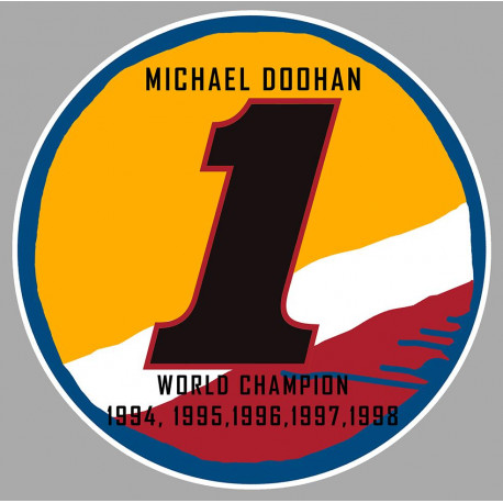 Mickael DOOHAN laminated decal