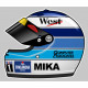 Mika HAKKINEN Helmet Left laminated decal