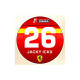 Jacky ICKX //26 laminated decal