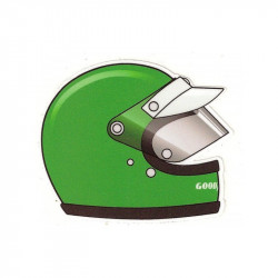 Henri PESCAROLO  Helmet laminated decal