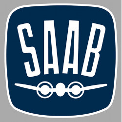 SAAB  laminated decal