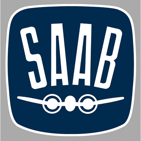 SAAB  laminated decal