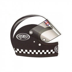 Phil READ helmet right  laminated decal