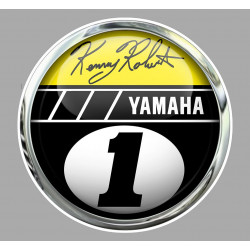 Kenny ROBERTS " trompe l'oeil " sticker vinyle laminé