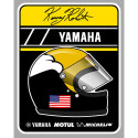 Kenny ROBERTS  droit sticker vinyle laminé