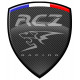 PEUGEOT RCZ RACING left laminated decal