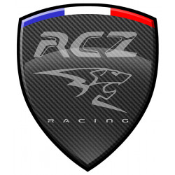 PEUGEOT RCZ  RACING right laminated decal